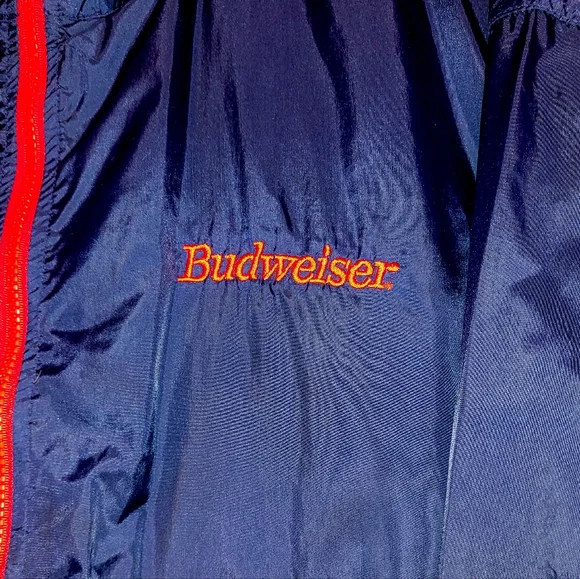 Retro Budweiser windbreaker - Picture 3 of 4